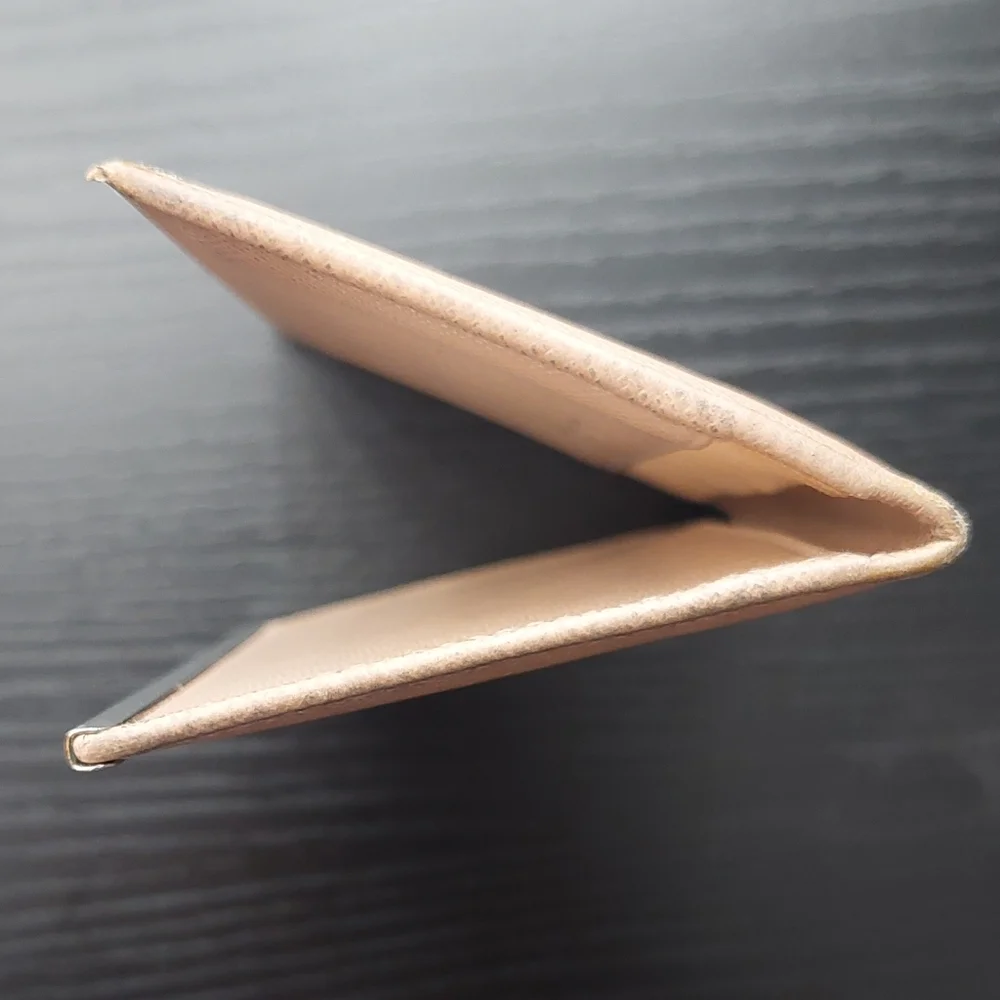 Salvatore Ferragamo Light Tan Card Holder/Wallet - Picture 6 of 8